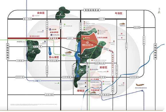 万达生态城（小关万达广场）区位图